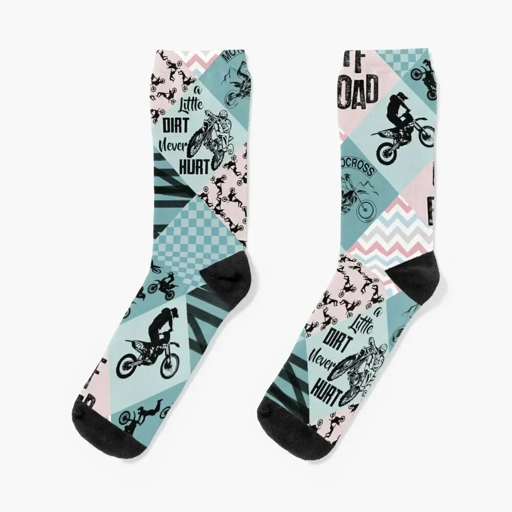 

MOTOCROSS - PATTERN CROSS X Socks Argentina gift New year's sheer Socks Male Women's
