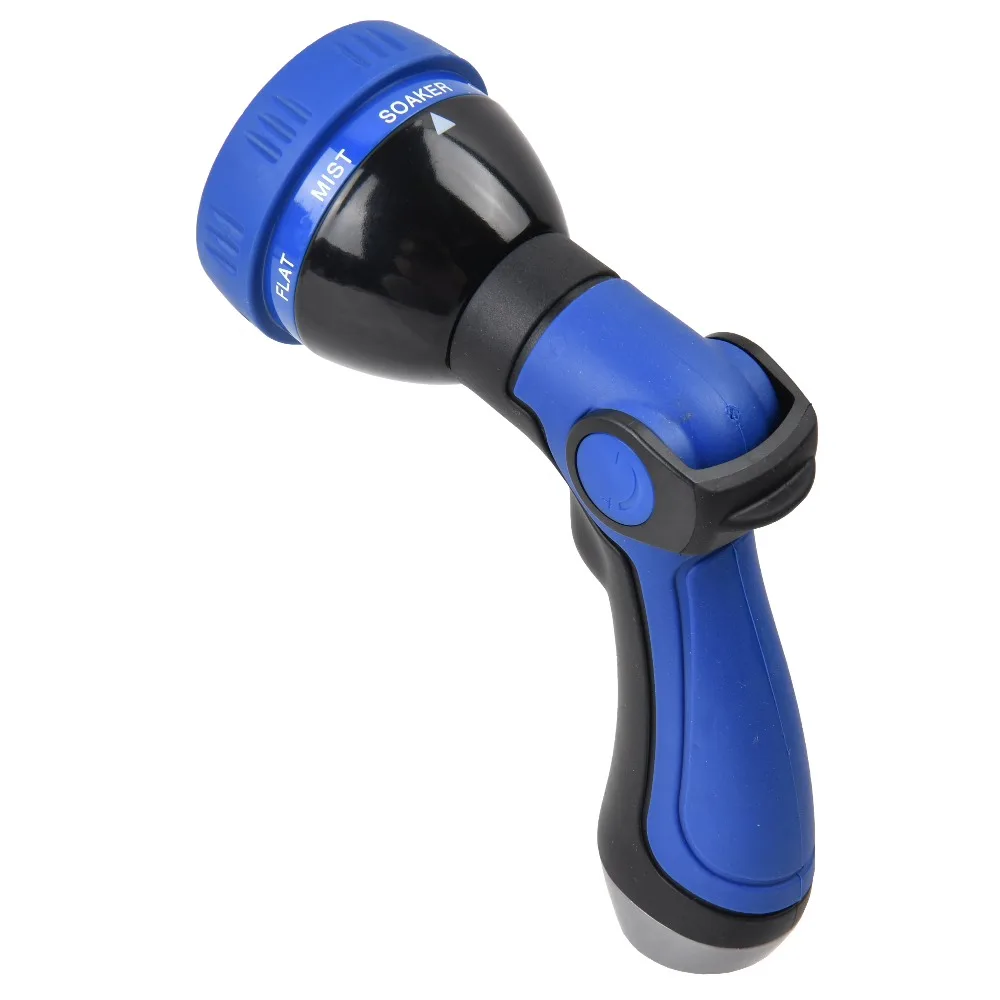 Heavy Duty Plastic Car Wash Water Hose Nozzle with 8 Adjustable Spray Patterns High Pressure Garden Hose Nozzle for Car Washing Lawn Watering and Outdoor Cleaning Durable Ergonomic Pistol Grip Spray Gun with Easy Control view 4