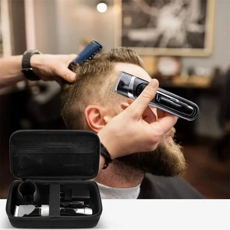 

Storage Bags For Hair Clipper, Beard Trimmer Organizer Storage With Inner Net Bag For Grooming Kit (Bags Only)'