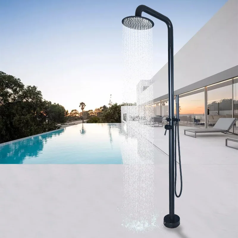 

Outdoor/Garden/Beach StainlessSteel Beach Swim Freestanding Shower
