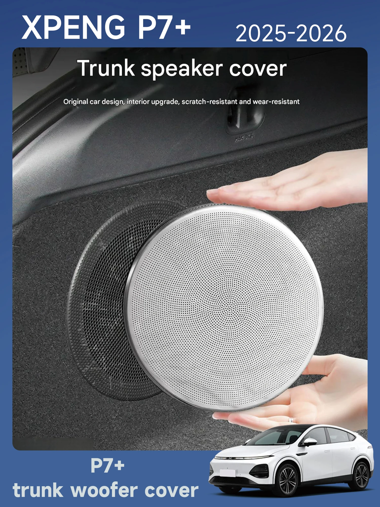 [Fast Shipping] XPENG P7+ Trunk Subwoofer Cover
