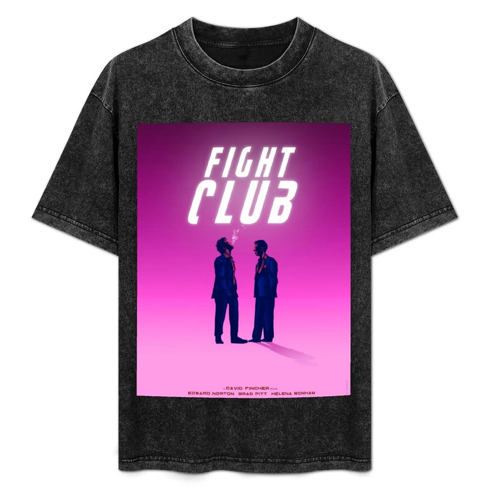 

Fight Club Minimalist Movie poster T-Shirt Sporty Casual Quick Dry T-Shirt