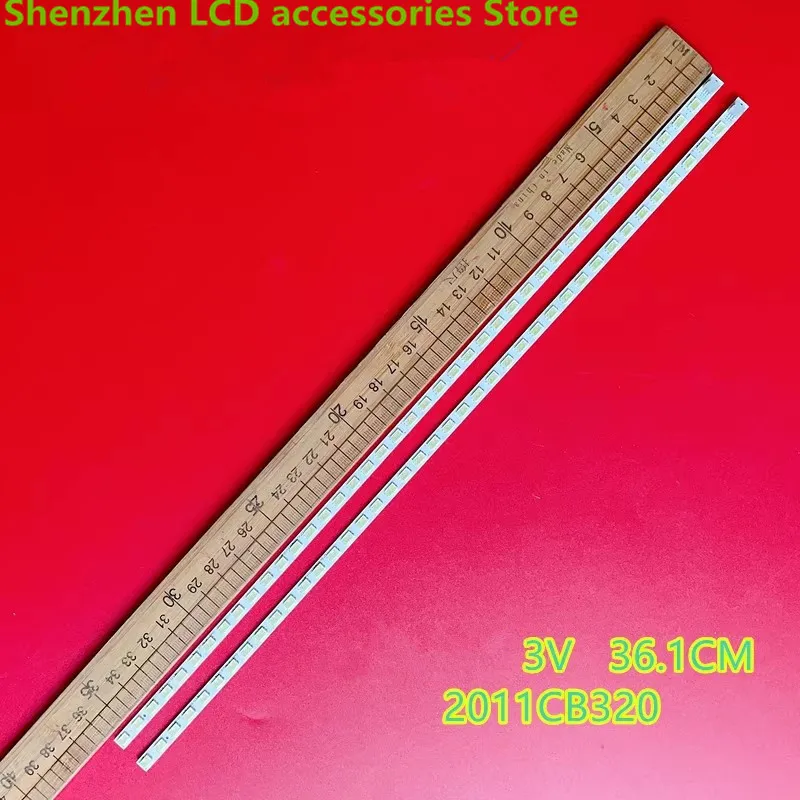 ل 32 بوصة الجانب دخول LCD TV LED 60 فولت 360 مللي متر SLED_2011cb320_40 40LED 36.1 سنتيمتر 3 فولت LED الخلفية قطاع 100% جديد