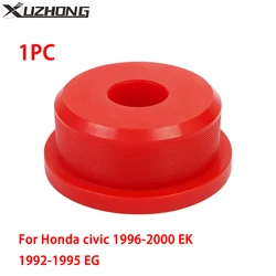 1PC Engine Swap Mount Bracket Bushing Inserts Kit Red Polyurethane For Honda civic 1996-2000 EK and 1992-1995 EG