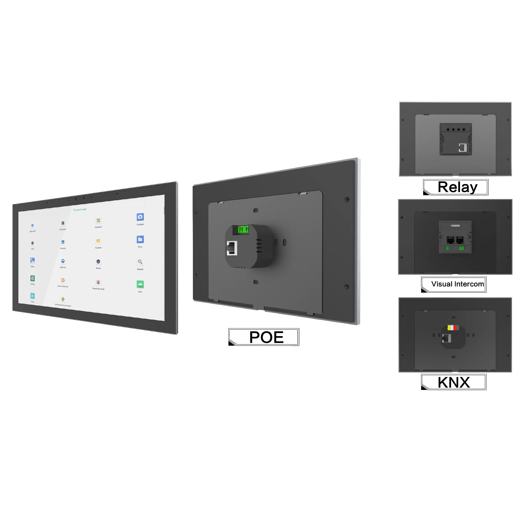 2026 10-Zoll-POE-Touchscreen mit Metallrahmen für Smart Home Smart Building Automation Smart Hotel RK3566 Android POE Wandhalterung Tab
