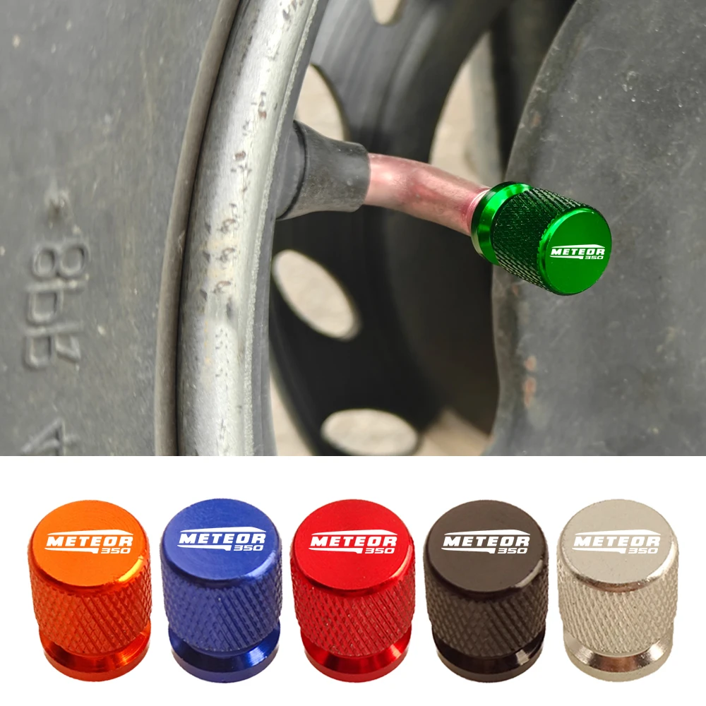 Motorcycle Valve Cap For Royal Enfield Meteor 350 2020 2021 2022 2023 2024 2025 2026 2027 Motorcycle Tyre Valve Cap Universal