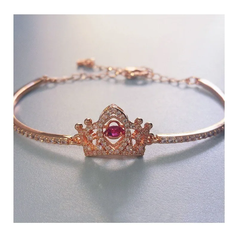 

[New Product] Shi Jia: Smart Beating Heart Crown Bracelet Shining and Leaping Crown Shape Bracelet Women