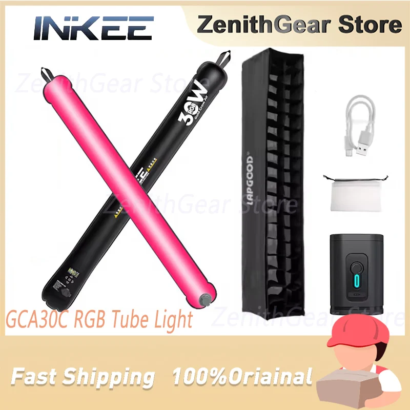 INKEE GCA30C RGBフルカラーLEDライト 30W 90cm