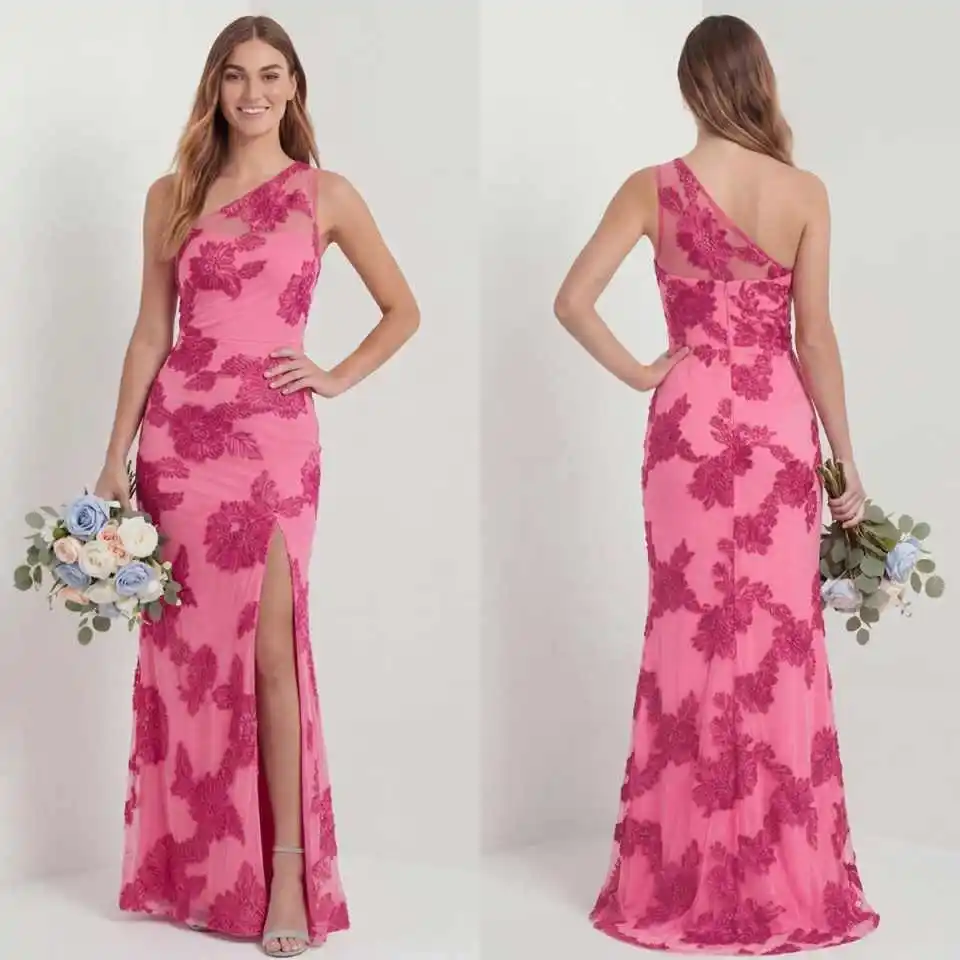 

Glossy Mermaid Evening Dress Sexy Long Sleeve Luxury Beaded Folded Sleeveless Formal Occasion Ball Dress Size Customized B26161