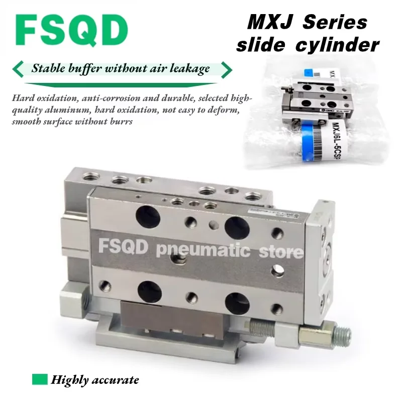 

MXJ4, MXJ4L MXJ6, MXJ6L MXJ8 MXJ8L-5,10,15,20 CS,CT,C,P PN CP CSP FSQD Пневматический направляющий стол серии MXJ MXJL, пневматический инструмент