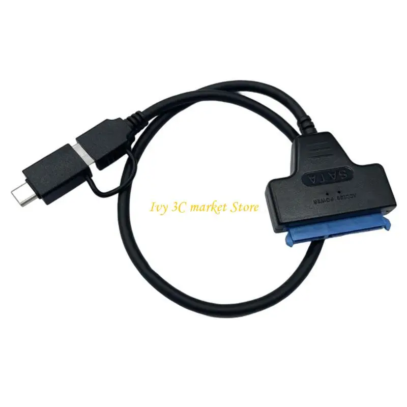 

D7YC Hard Drive Adapter Cable, USB with Fast Transfer For External Mobile