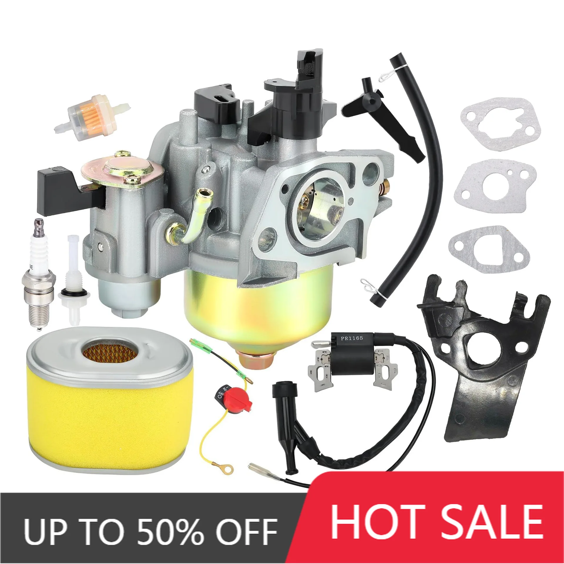 

Lawn mower GX160 carburetor GX200 GX120 5.5HP 6.5HP 16100-ZH8-W51 ZH8-W61