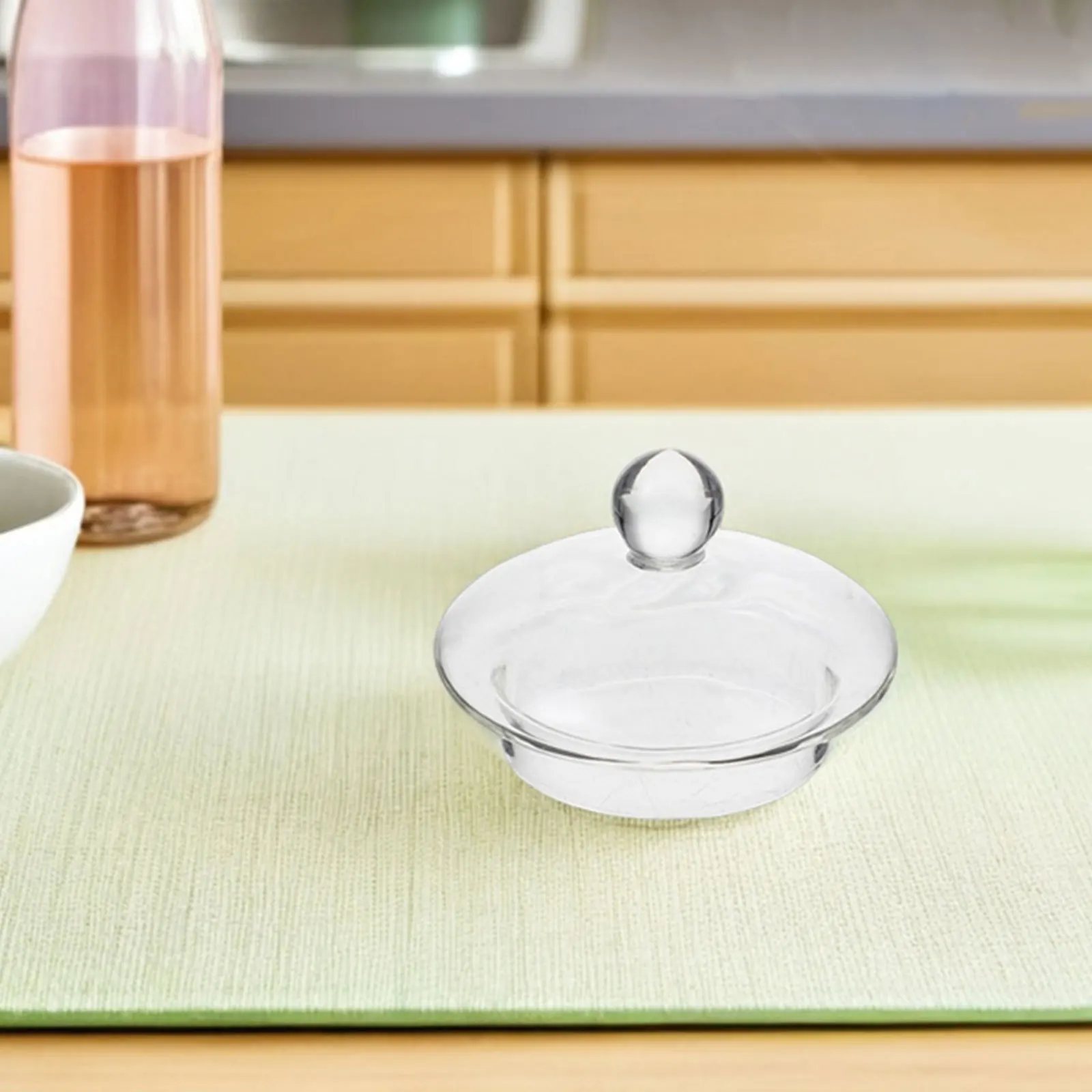 

2Pcs Transparent Glass Teapot Lid 600Ml Replacement Cover for 20Oz Tea Pot Clear Universal Teaware Accessory Glass Tea Lid