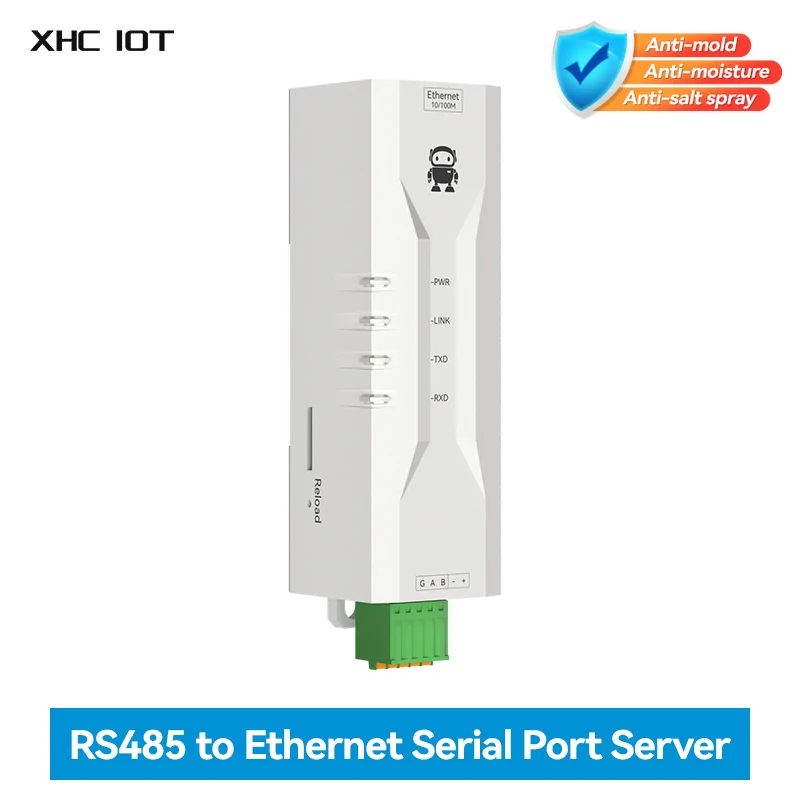 

RS485 к Ethernet Серийный Сервер XHCIOT NE2-D11, ультрамаленький объем MQTT IOT, Шлюз ModBus TCP/IP к RTU DC 8-28V
