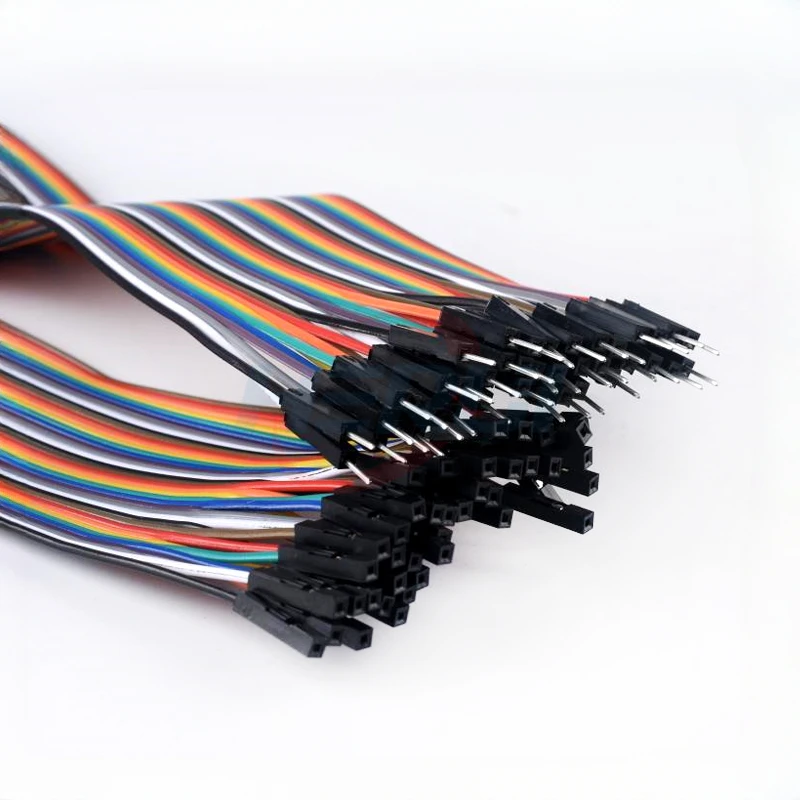 Dupont Wire female to female Male to female Male 40P color bar connection cable Male bus 10/30/20/40CM