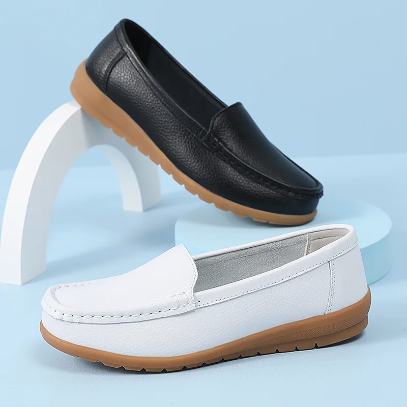 

34-42 Plus Size Shoes for Women Spring Summer Autumn Women Slip on Platform Wedge Non-slip Flats Nurse Footwear Zapatos De Mujer