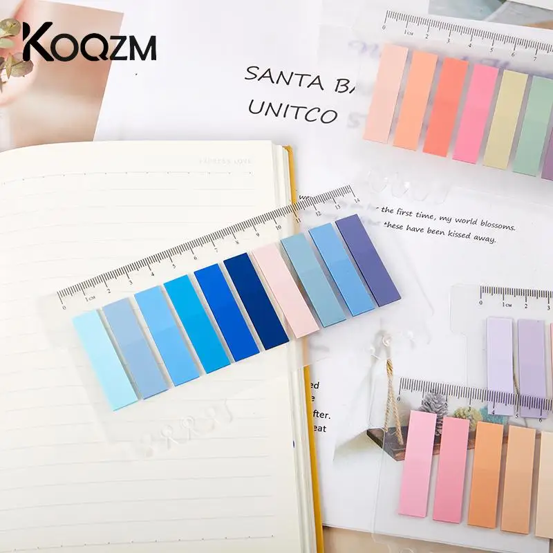 200 Sheets Flags Tabs Page Markers Sticky Key Points Index Note Post Sticker Bookmark To Do List Labels Sticky Notes Stationery