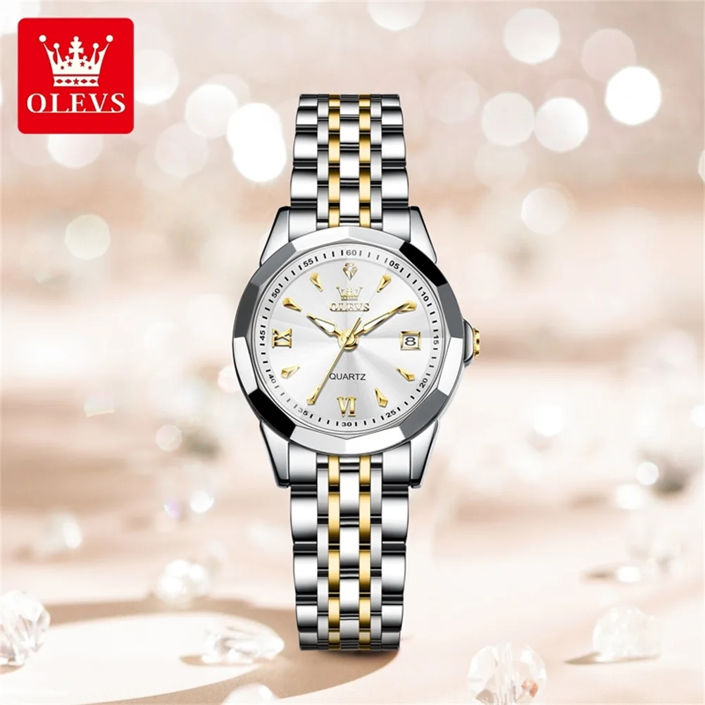Women's Elegant Quartz Wristwatch, Waterproof Gift