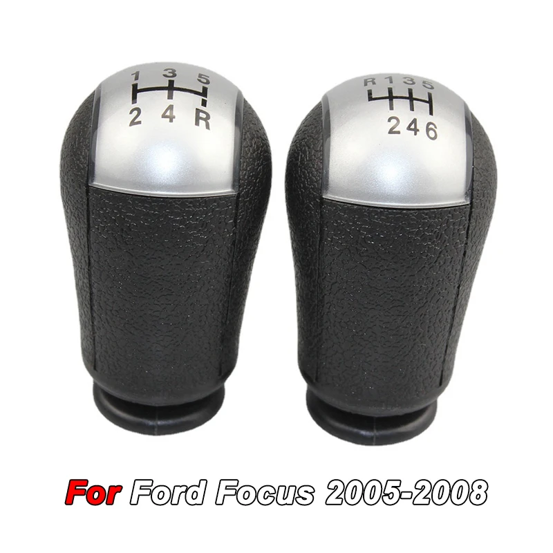 

5/6 Speed Gear Shift Knob for Ford Focus 2005-2008 - Car Transmission Shifter Handle, Durable Auto Interior Parts Accessories