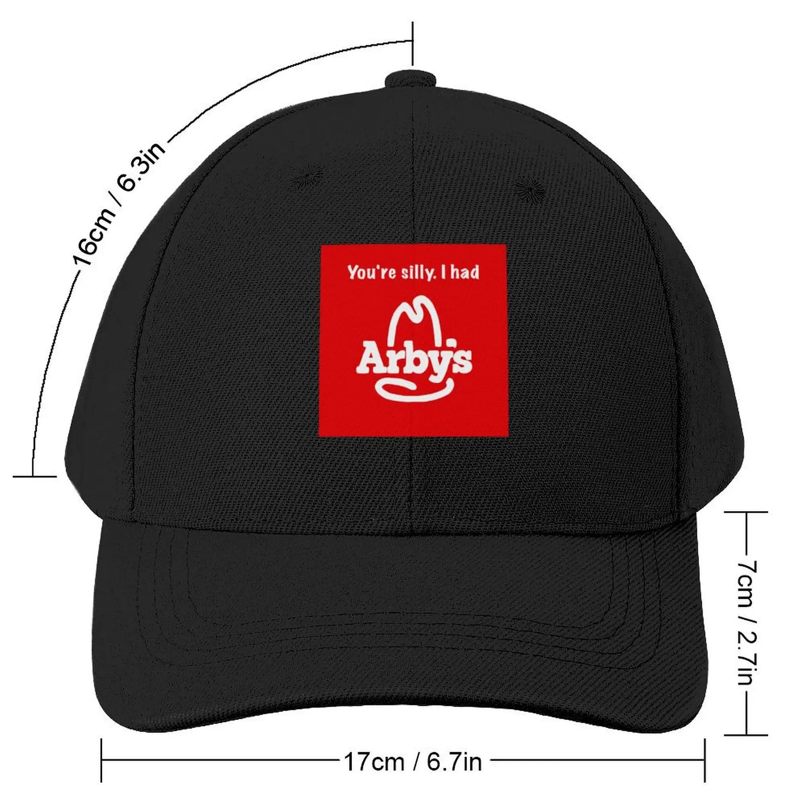 Silly arbys Baseball Cap Military Cap Man Snap Back Hat For Men Women's