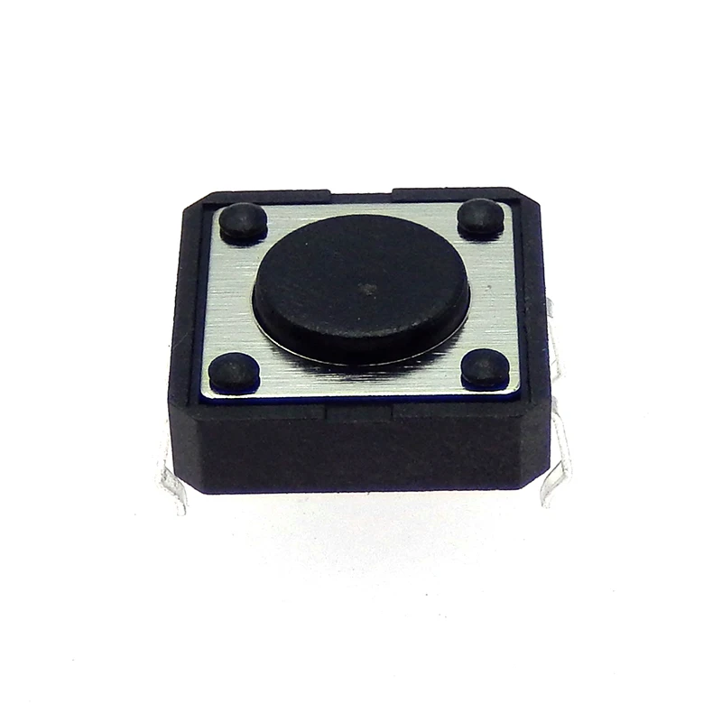 30PCS 12X12x4.3mm 4PIN dip TACT push button switch Micro key power tactile switches 12x12x4.3 12*12*4.3MM Light touch