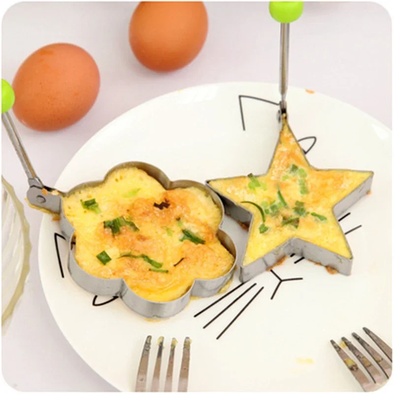 Thickened stainless steel frying device creative fried egg model mold fried lotus egg Abrasives 2 yuan wholesale