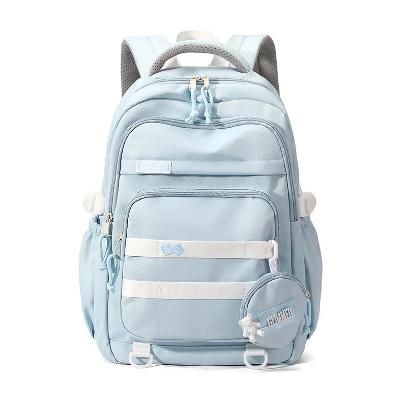 

Ligheweight Nylon Schoolbags for Teenager Girls Waterproof Women's Casual Travel School Bags College Students Laptop Backpacks