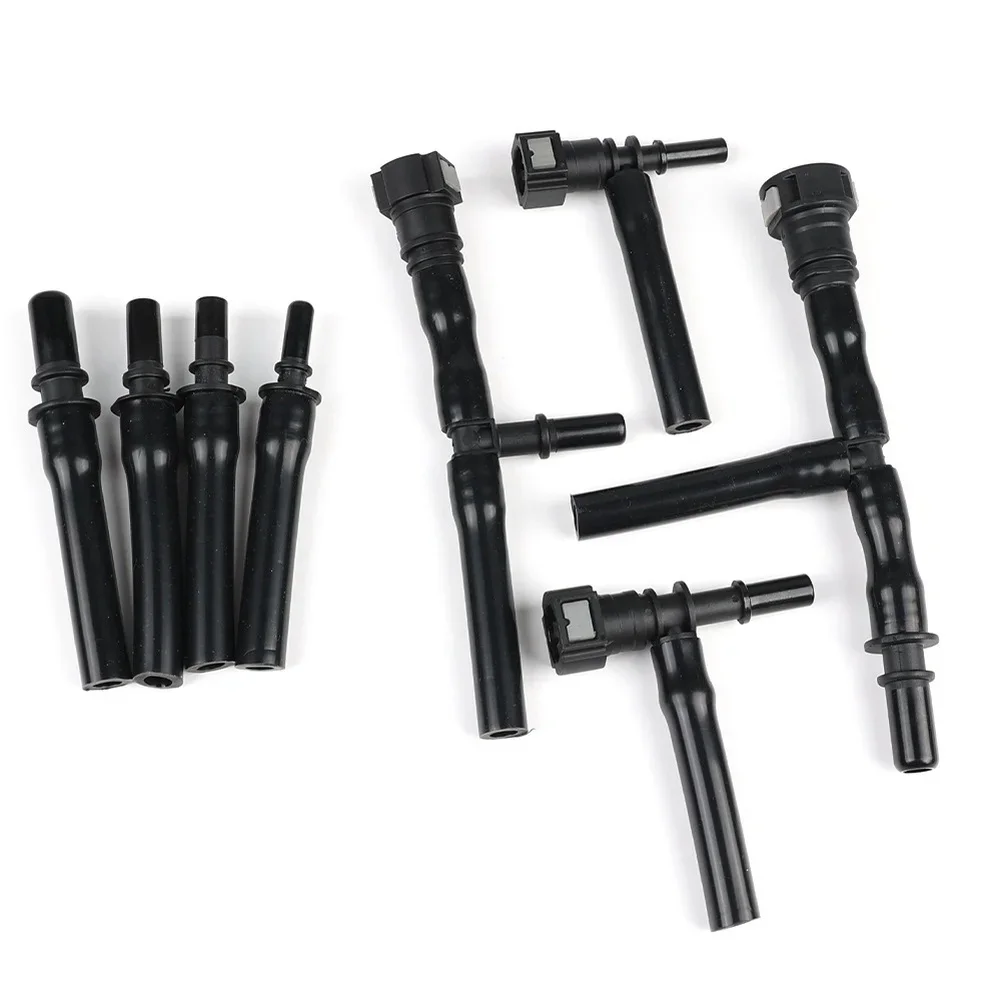 8pcs Car Test Kit EVAP System Leak Detection Kit Rubber For Car Wheel EVAP System Leak Testing Automotive Maintenance Tools