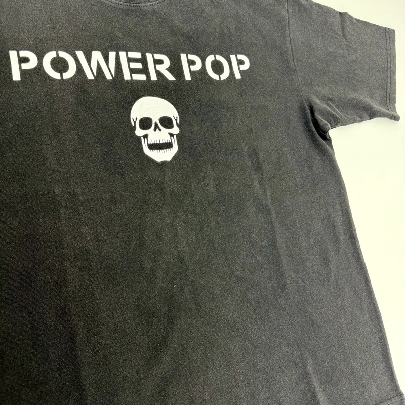 New 2024 Men Number Nine Skull Power T Shirts T-Shirt Hip Hop Skateboard Street Cotton T-Shirts Tee Top US size #U68