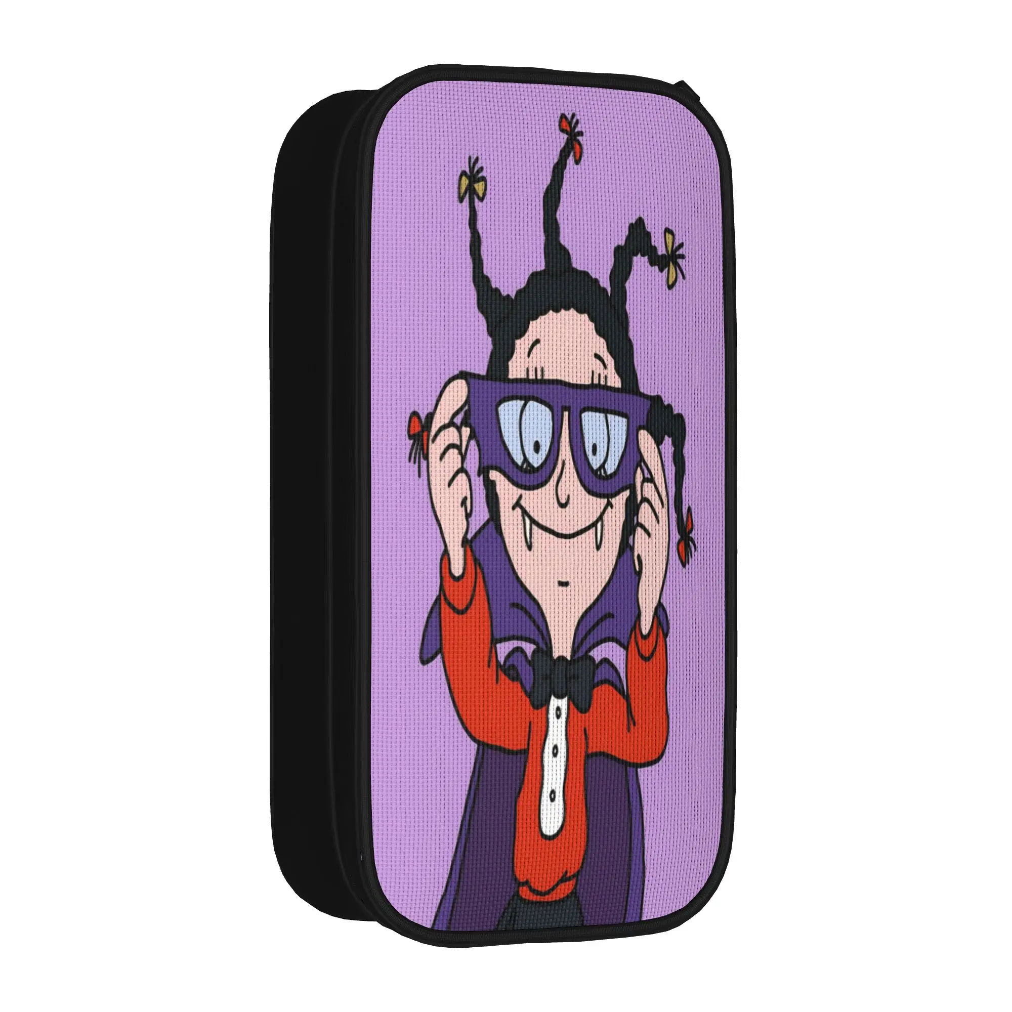 Mona The Vampire Anime Merch Pencil Case Large Capacity Office Supplies  Pencil Case Stationery Amazing Gift