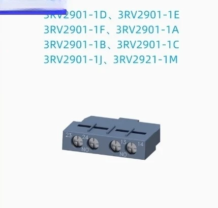 

Suitable for 3RV29 01 3RV2901-1D/1E/1F/1A/1B/1C/1J/1M Siemens auxiliary contacts