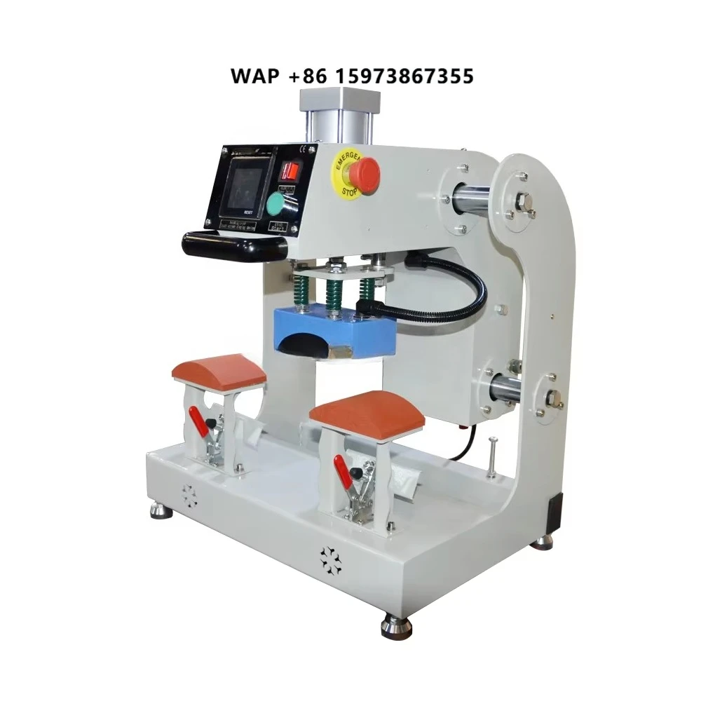

Dual Station Heat Press Machine Pneumatic Auto Open Semi-Automatic Fabric Travel C.A.P Hat Logo/Tag Digital Printing for Cap