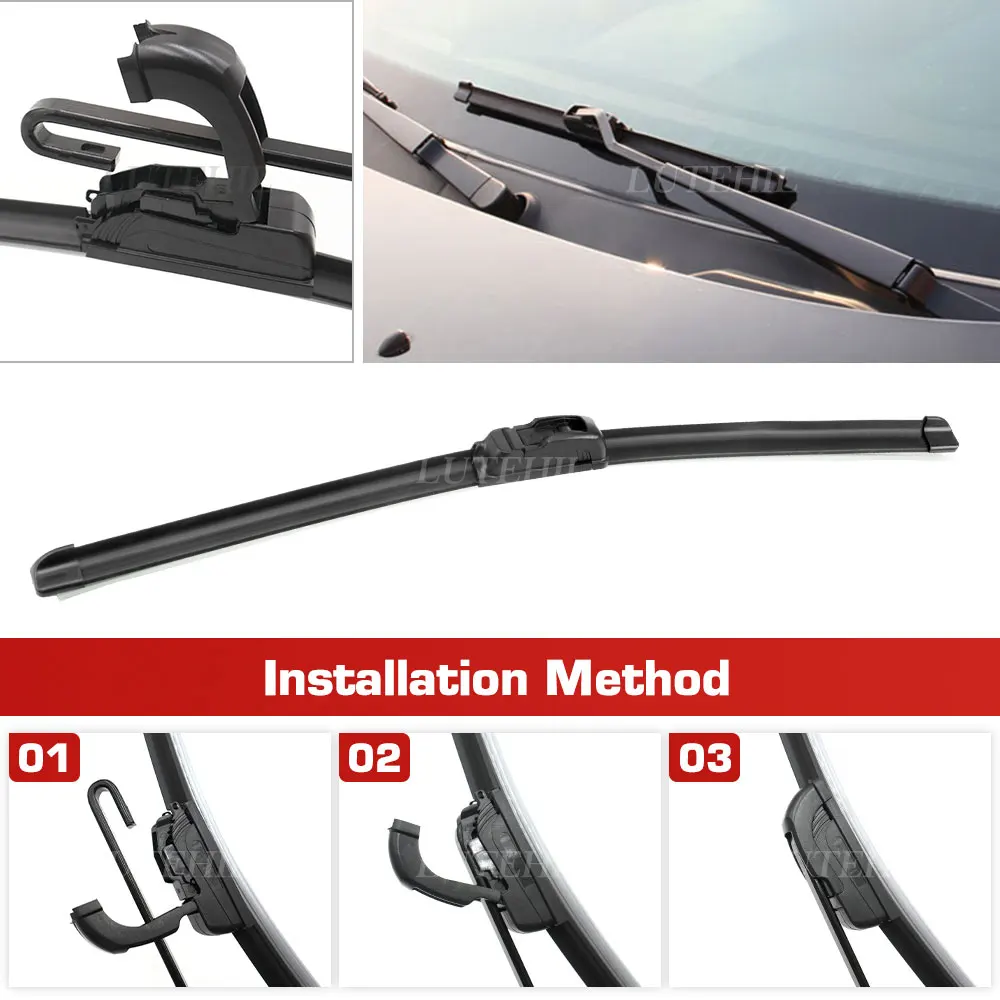 ممسحة لهوندا CRV MK2 2002-2006 2003 2004 2005 شفرات أمامية للزجاج الأمامي فرشاة نافذة 21 "+20" #3