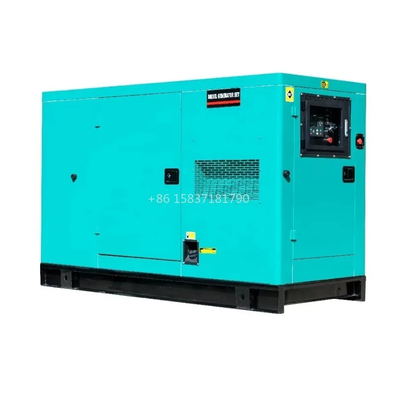 Grupo Electrógeno de Alta Potencia 20kw 60 Kw, Generador Diésel Personalizado 20 Kva 400 Kva, Grupo Electrógeno con Caja Silenciosa para Polonia