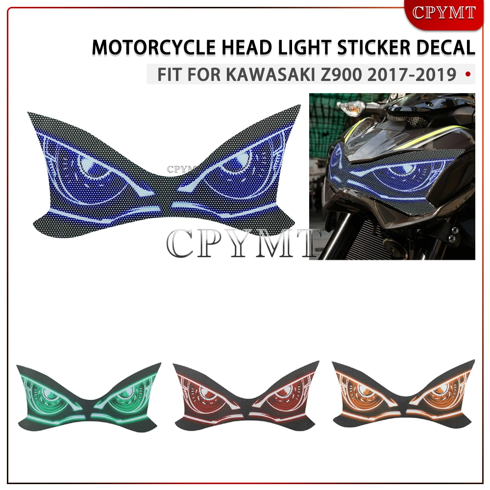 

Fit for Kawasaki Z900 2017-2019 Headlight Decals Protector Stickers Headlight Sticker Motorcycle Decals