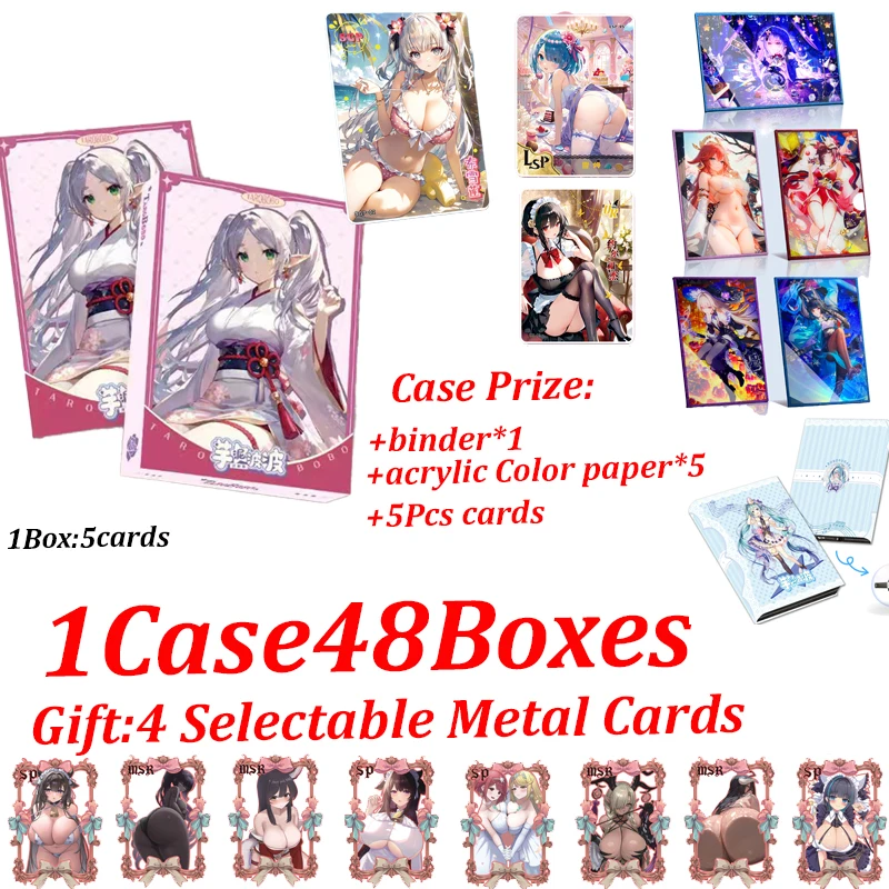 Carte de Déesse BOBO Sugar Wave 2, Collection Waifu, Boîte Booster Doujin, Carte de Jeu Hobby, Carte Rare Épicée, LSP SSP SSR, Cadeaux Jouets, Nouveau, 2021