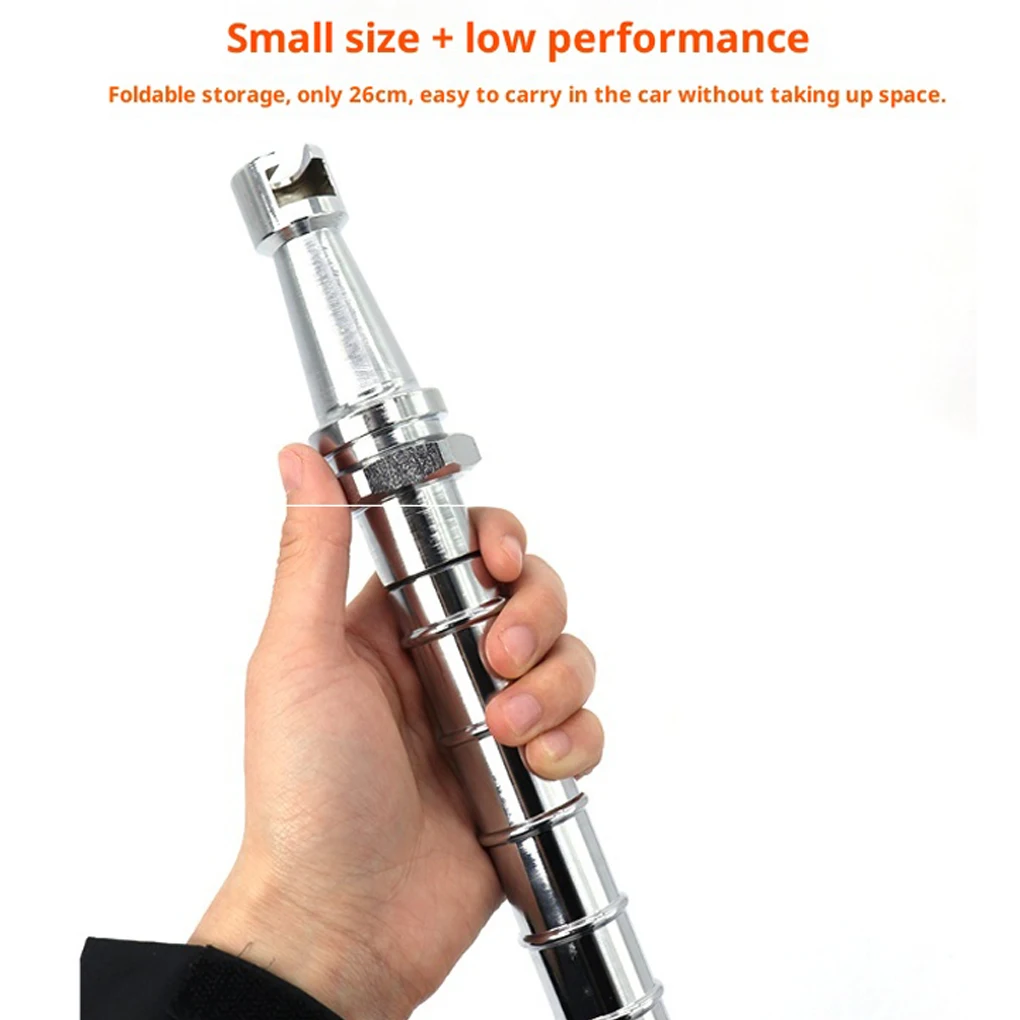 26-42CM Telescopic Small Pull Hammer Car Dent Repair Sliding Hammer Mini Anti-Skating Hail Pull Hammer Tool