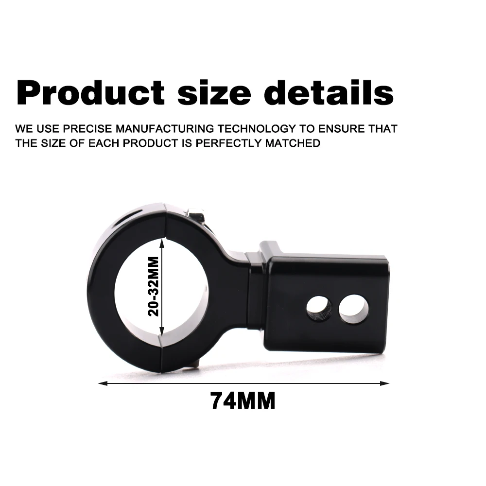 Fit For Honda X-ADV 750 ADV 150 160 350 PCX150 PCX 160 125 Forza 350 Motorcycle Fog Lights Brackets 22MM-32MM Caliber