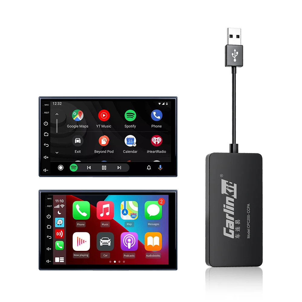 

Carlinkit 2023 Newest Wireless Carplay Mini Plug And Play Car Smart Box Mini Wireless Android Auto Adapter