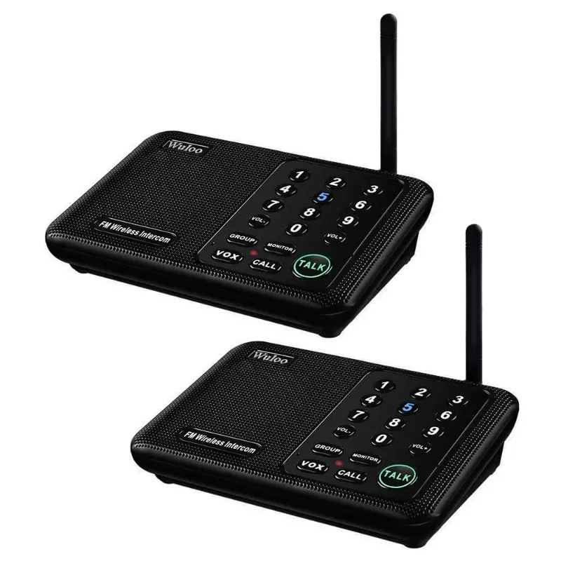 

1 Mile Long Range Wireless Intercom System for Home House Business Offices Room to Room Communicate