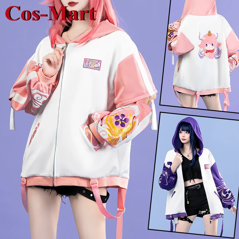 

Cos-Mart Game Genshin Impact Wanderer/Xiao/Tartaglia Cosplay Costume Little Animal Adventure Group Coat Party Role Play Clothing