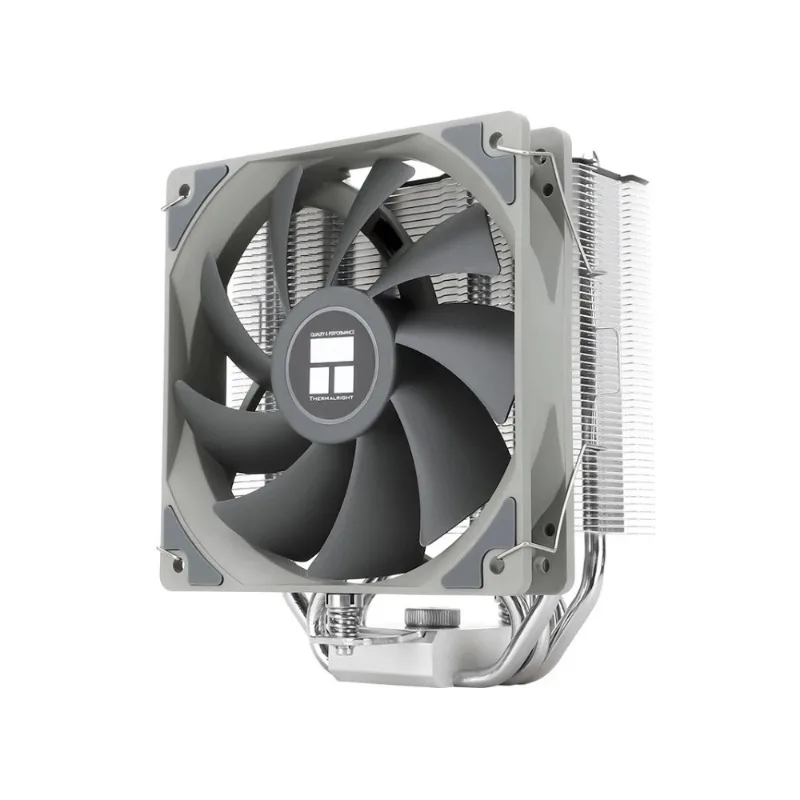 써멀라이트 AK120SE 화이트 ARGB CPU 쿨러 4핀 PWM 순수 구리 AGHP 5 히트파이프 공랭식 라디에이터 (LGA 115X, 1200, 1700, AM4 지원)
