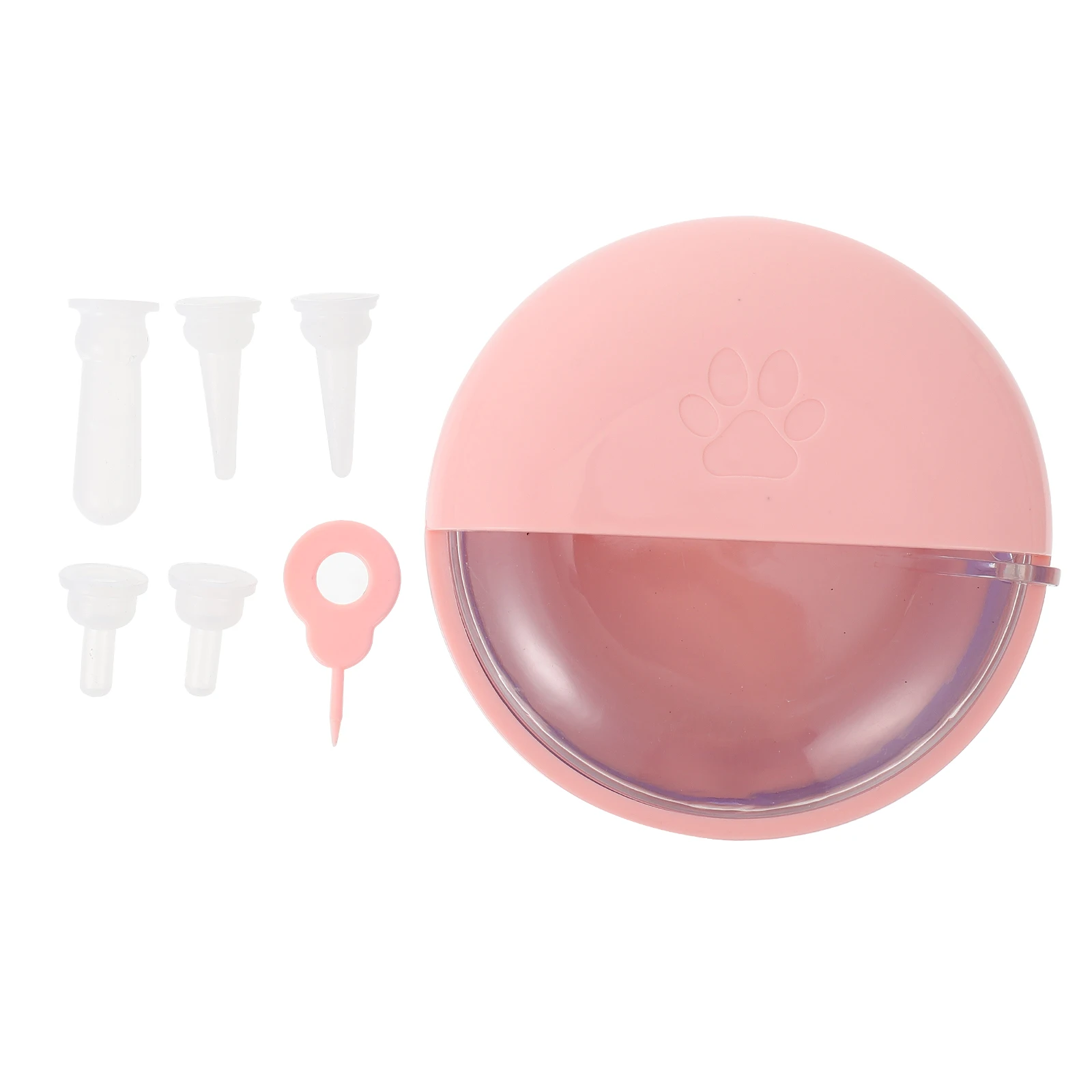 

Bowls Puppy Nipples Feeder Durable Pink Bottle Small Size Healthy Material Newborn Puppies Kittens Rabbits Feeding