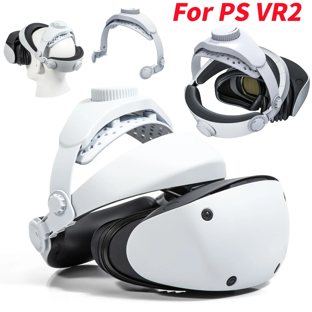 Регулируемый ремешок на голову для PS VR2, съемная портативная подставка для оголовья, декомпрессионный кронштейн для снижения веса для PS VR2, для PS VR2