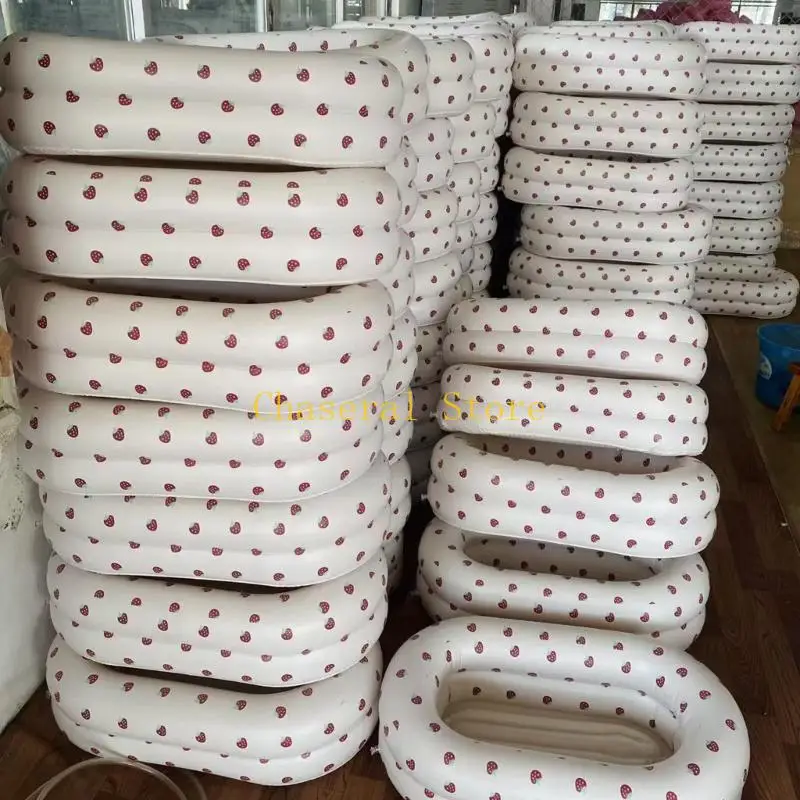 E7CE Easy Deflate aufblasbare Badewanne für Babys für Zuhause, Reisen und den Außenbereich