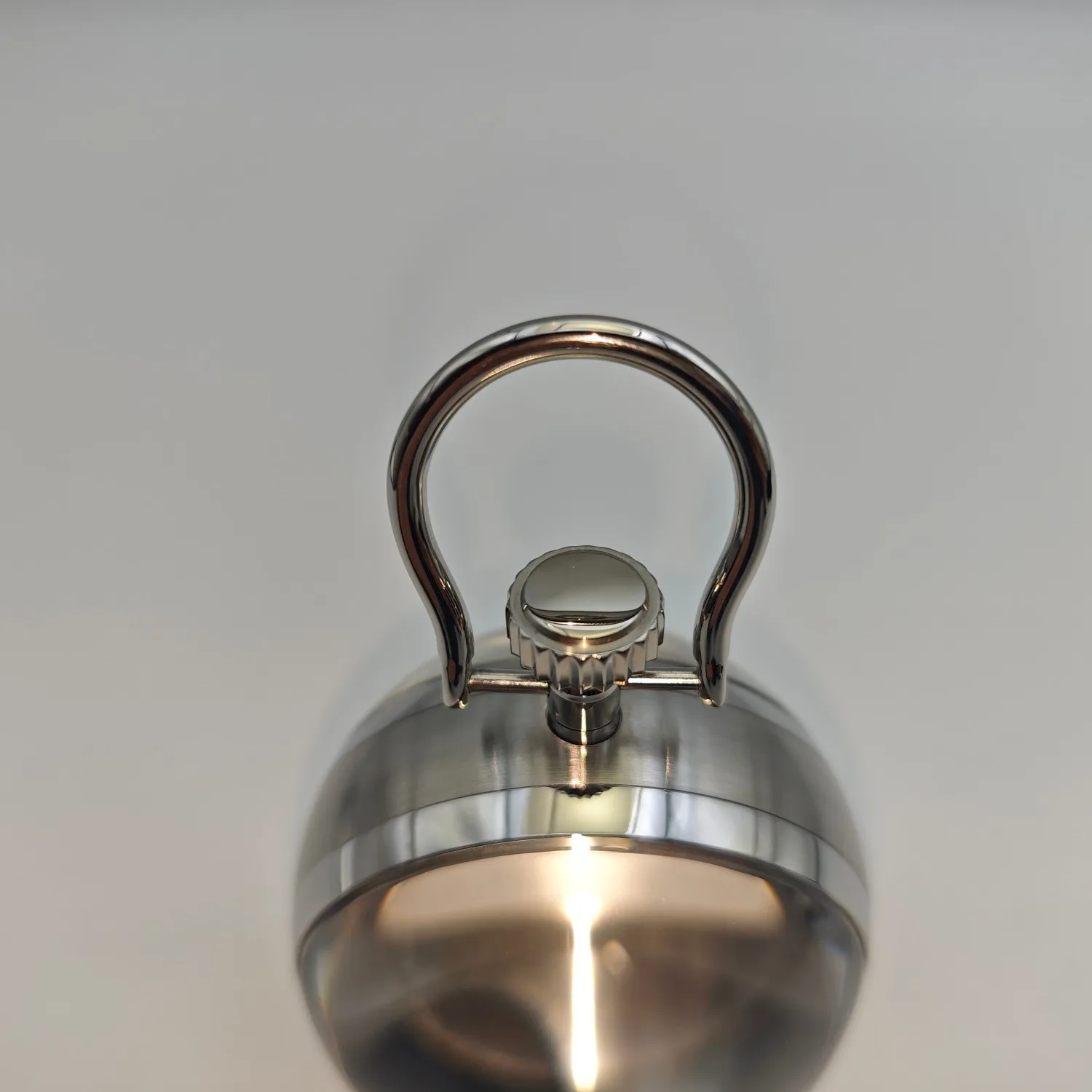 ROKATIE 65mm Crystal Ball Skeleton Watch Ornament Hand-Wind Mechanical Movement Luminous Collector's Art Decoration Pocket Watch