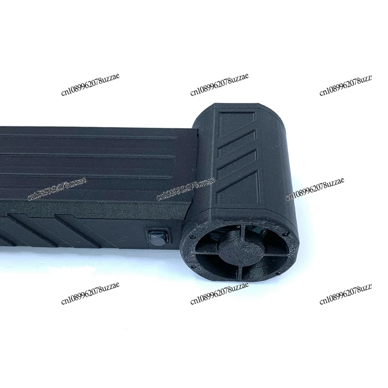 110000RPM Turbo Fan 28.8Mm Brushless Motor Dust Collector Black ABS Type-C PD Fast Charging Dust Removal Hair Dryer