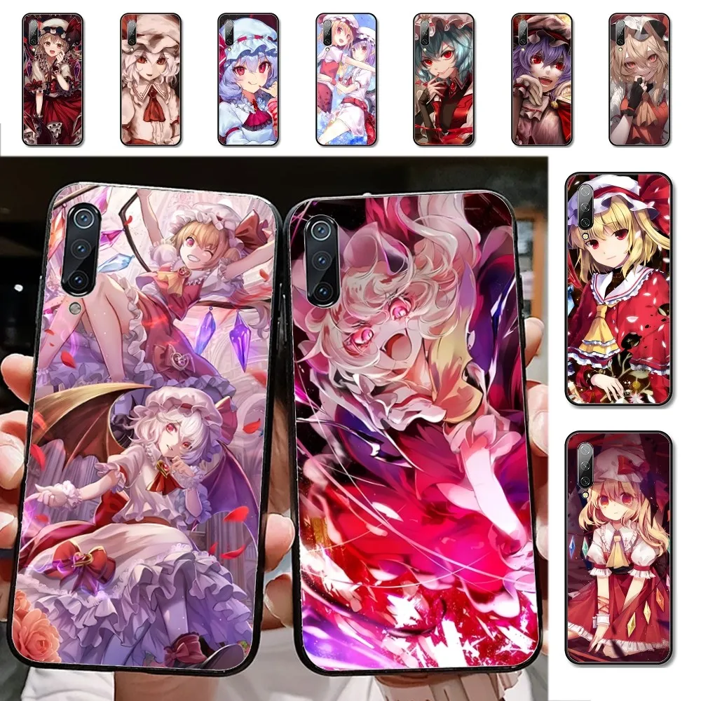 Anime Touhou Scarlet Eyes Phone Case For Xiaomi Mi 5X 8 9 10 11 12 lite pro 10T PocoX3pro PocoM3 Note 10 pro lite