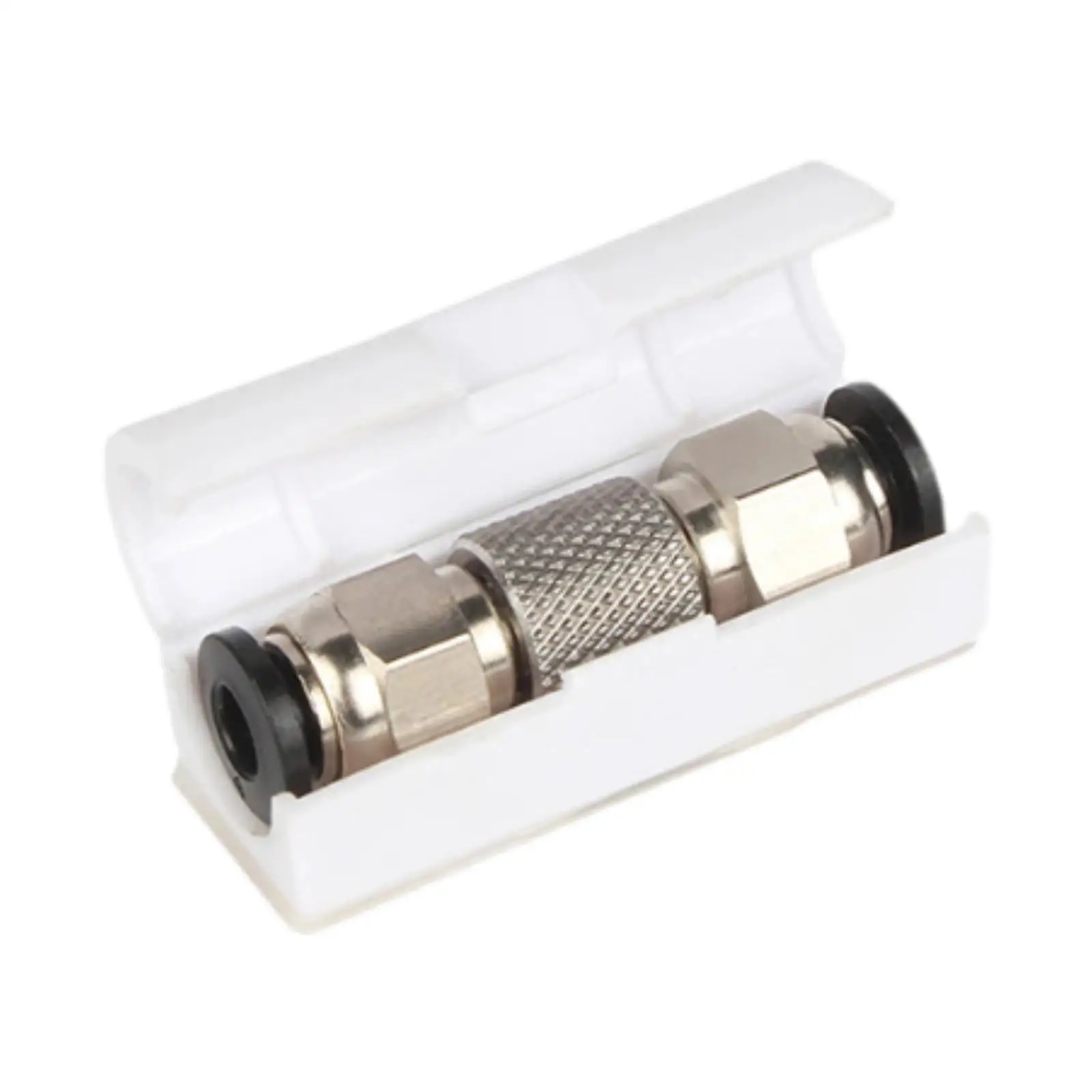 

PTFE feed Tube Connector Straight through Sturdy Quick Plug Replacement Pneumatic Connector 3D Printer Attachments
