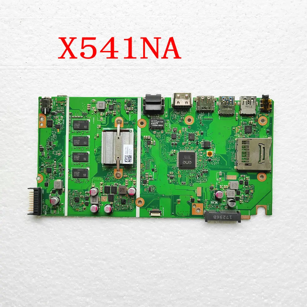 

Материнская плата X541NA X541N для ноутбука ASUS X541NA A541NA F541NA R541NA D541NA X541, материнская плата 4 Гб ОЗУ